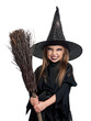 Child in halloween costume