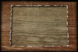 Holzrahmen