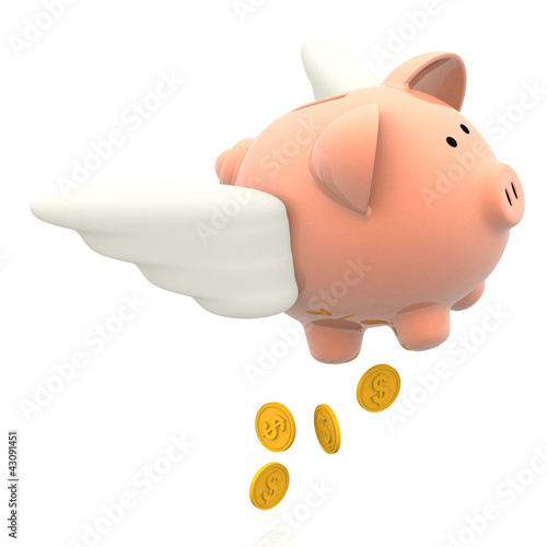 Illustration: 3D Elusive savings 3D Elusive savings