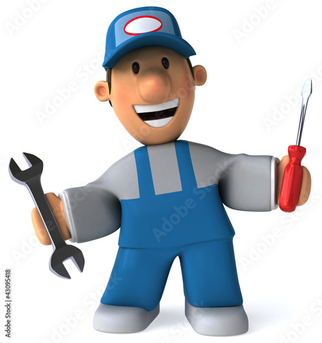 Illustration: Fun mechanic Fun mechanic
