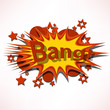Bang. Comic book explosion.