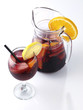 Photo: Glass and Pitcher of Sangria Glass and Pitcher of Sangria