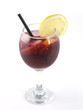 Photo: Glass of Sangria Glass of Sangria