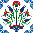 Çini Osmanlı Motif