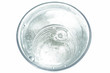 sparkling water in glass