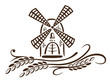 Bäcker, Brot, Mehl, Getreide, Mühle, Korn, vector
