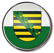 Button Sachsen mit Wappen