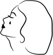 Vector: Cry woman Cry woman