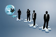 businessman team.