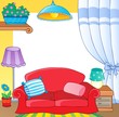 Vector: Furniture theme frame 1 Furniture theme frame 1