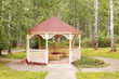 Arbor in a wood