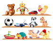 various toys
