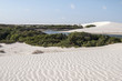 Sand dunes of the Lencois Maranheses in Brazil