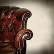 classic leather armchair