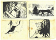 comix storyboard - hand drawing