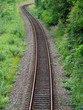 Gleise für Züge oder Bummelbahn