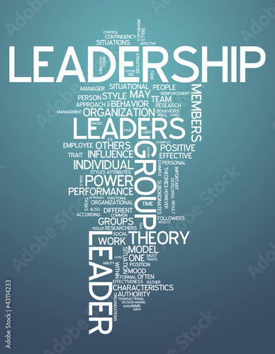 Illustration: Word Cloud "Leadership" Word Cloud "Leadership"
