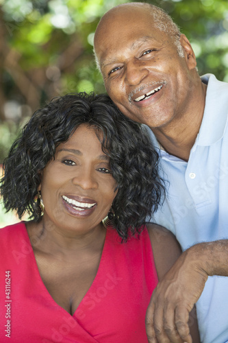 Photo: Senior African American Man & Woman Couple Senior African American Man & Woman Couple