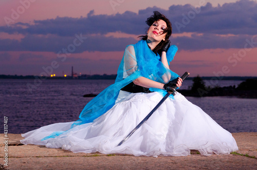 Photo: trash the dress woman trash the dress woman