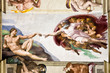 Creation of Adam by Michelangelo, Sistine Chapel, Rome