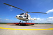 Einsatzbereiter Hubschrauber