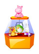 vector icon toy machine