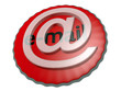 e-mail button - 3D