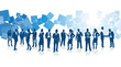 business people background