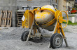 bétonnière de chantier jaune,construction
