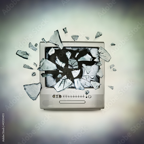Foto: TV exploding TV exploding