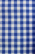 blau-weiß kariert