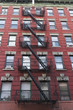 New York - Scale anti incendio di un palazzo a Manhattan