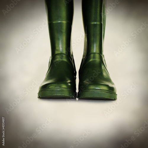 Photo: green wellies green wellies