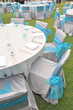 Wedding reception area
