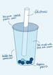 Vector: Bubble Tea Explanation Bubble Tea Explanation
