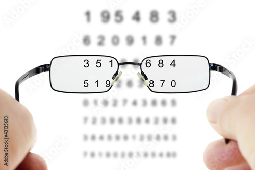 Photo: Hand holding glasses Hand holding glasses