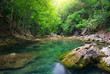 River deep in mountain