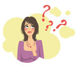 Wondering woman