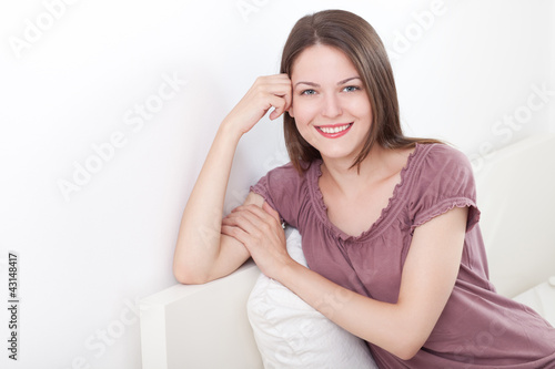 Photo: Content young woman Content young woman