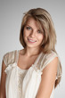 Beautiful blonde young woman