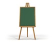wooden easel chalk bord