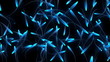 Video: Aliens With Bright Blue Glows In Darkness Aliens With Bright Blue Glows In Darkness