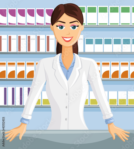 Vector: Pharmacist Pharmacist
