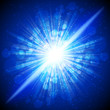 Vector: Background with a flash of the explosion Background with a flash of the explosion