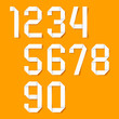 Origami numbers set
