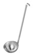 soup ladle on white background