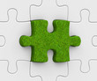 Das Rasenpuzzleteil