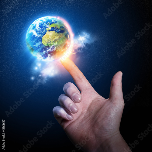 Illustration: World on your Fingertip World on your Fingertip