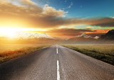 Scenic Route Through the Mountains - Fine Art prints