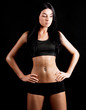 sporty woman